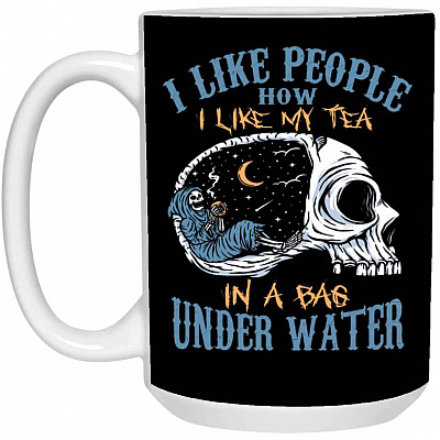 15 oz. White Mug