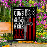 30x40-side1 Garden Flag Mockup 4