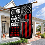 30x40-side1 House Flag Mockup 3