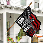 30x40-side1 House Flag Mockup 7