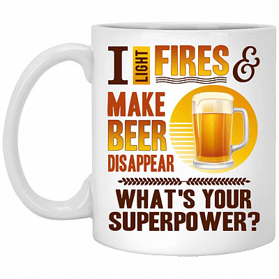 11 oz. White Mug