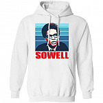 Thomas Sowell Hoodie, White, Hoodie