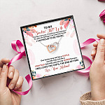 To My Smokin' Hot Wife The Day I Met You I Found My Missing Piece From Husband Interlocking Hearts Pendant Necklace To My Smokin' Hot Wife The Day I Met You I Found My Missing Piece From Husband Interlocking Hearts Pendant Necklace
