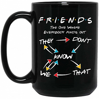 15 oz. Black Mug