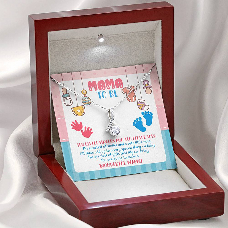Mama To Be You Are Going To Make A Wonderful Mama Alluring Beauty Necklace - Mother's Day Gift for New Mom