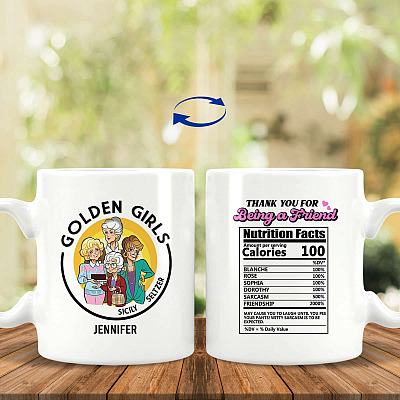 11 oz. White Mug