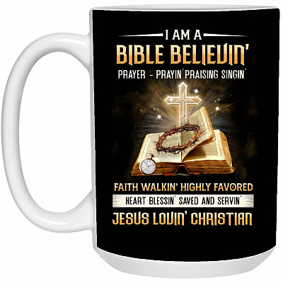 15 oz. White Mug