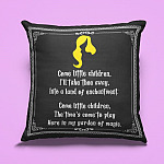 Come Little Children I'll Take Thee Away Throw Pillow - Halloween Decorative Pillow - Hocus Pocus Sofa Home Decor