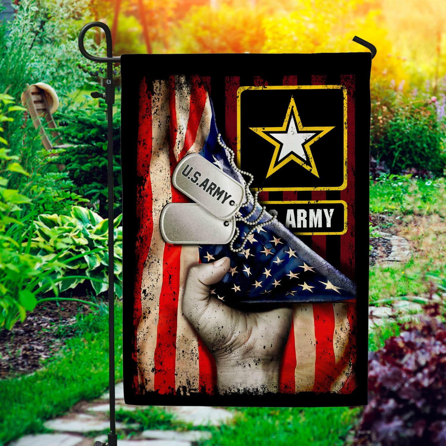 30x40 side 2 Garden Flag Mockup 1