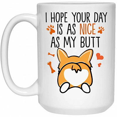 15 oz. White Mug
