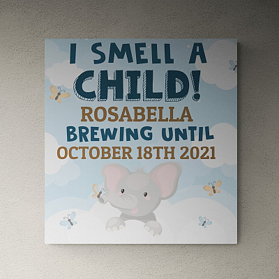 I Smell a Child Hocus Pocus Customized Framed Canvas - Unframed Poster - Funny Gift for Kids