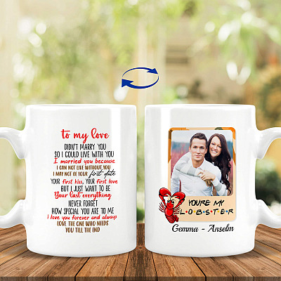 15 oz. White Mug