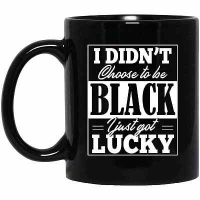 11 oz. Black Mug
