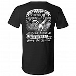 I Never Dreamed I'd End Up Mk Tee, Black, V-Neck T-Shirt