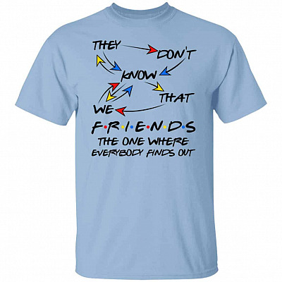 They Don't Know tee, Light Blue, Unisex T-Shirt
