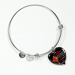To My Daughter Whenever You Feel Overwhelmed Always Remember to Pray On It Heart Pendant Necklace
