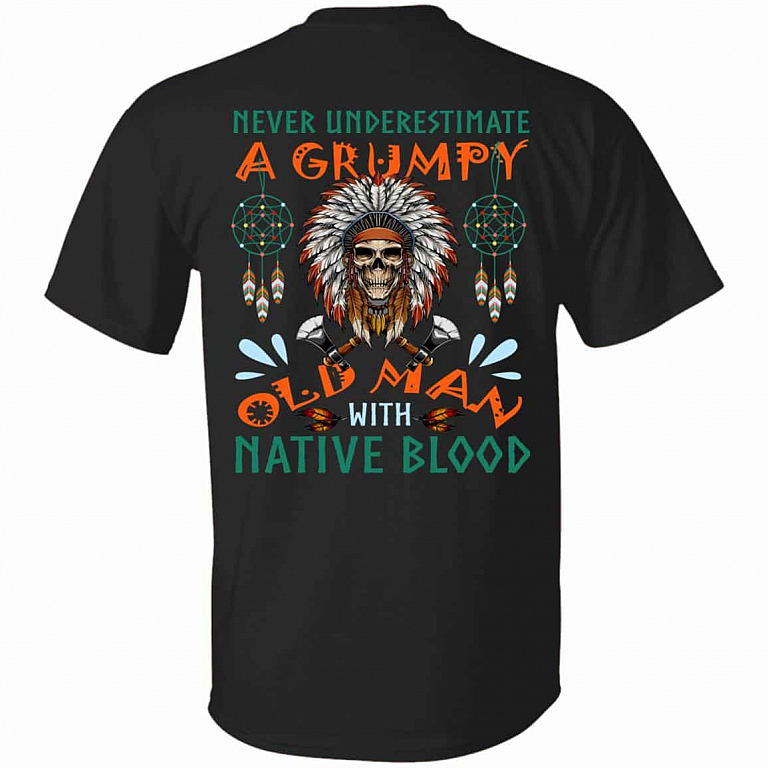 Old Man Shirt, Black, Unisex T-Shirt