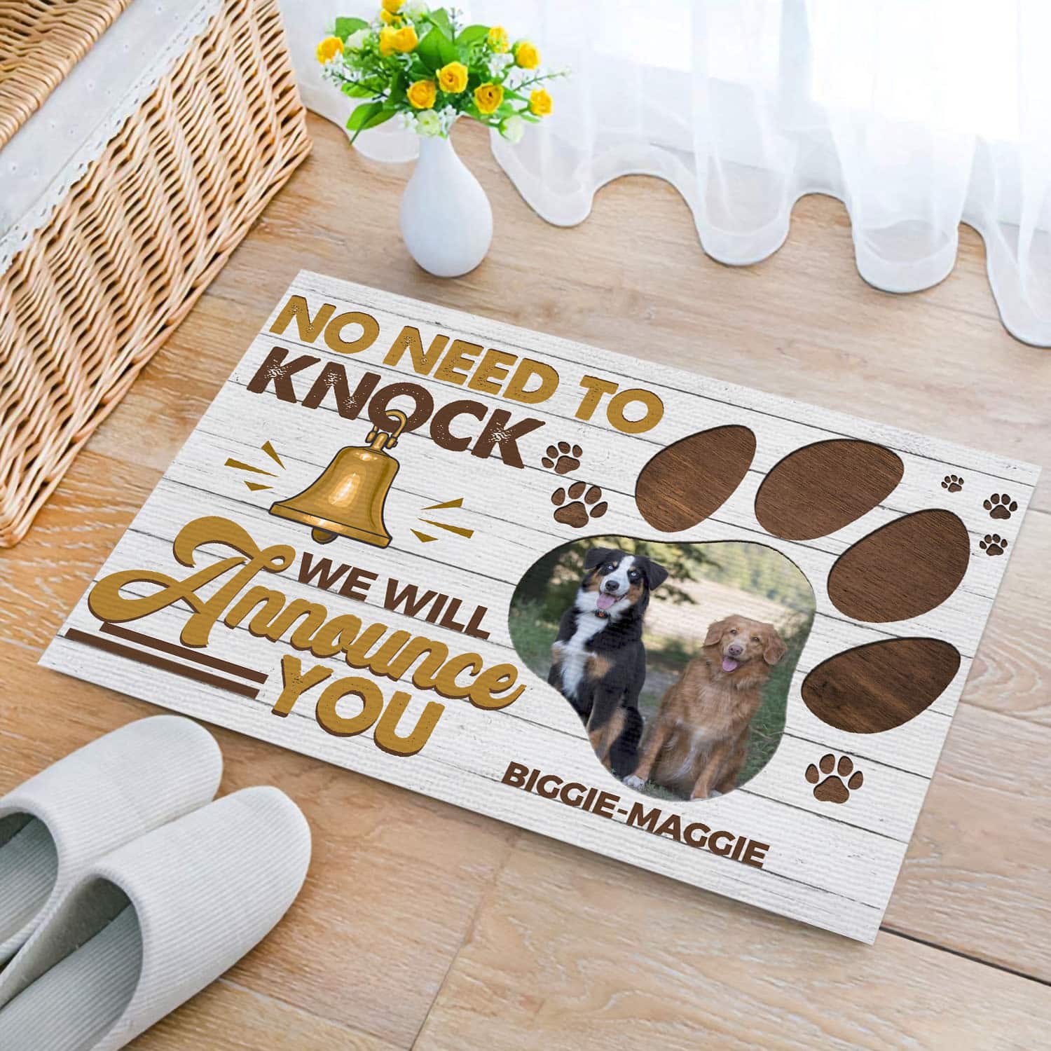10Th. Will Announce You Doormat mockup 2