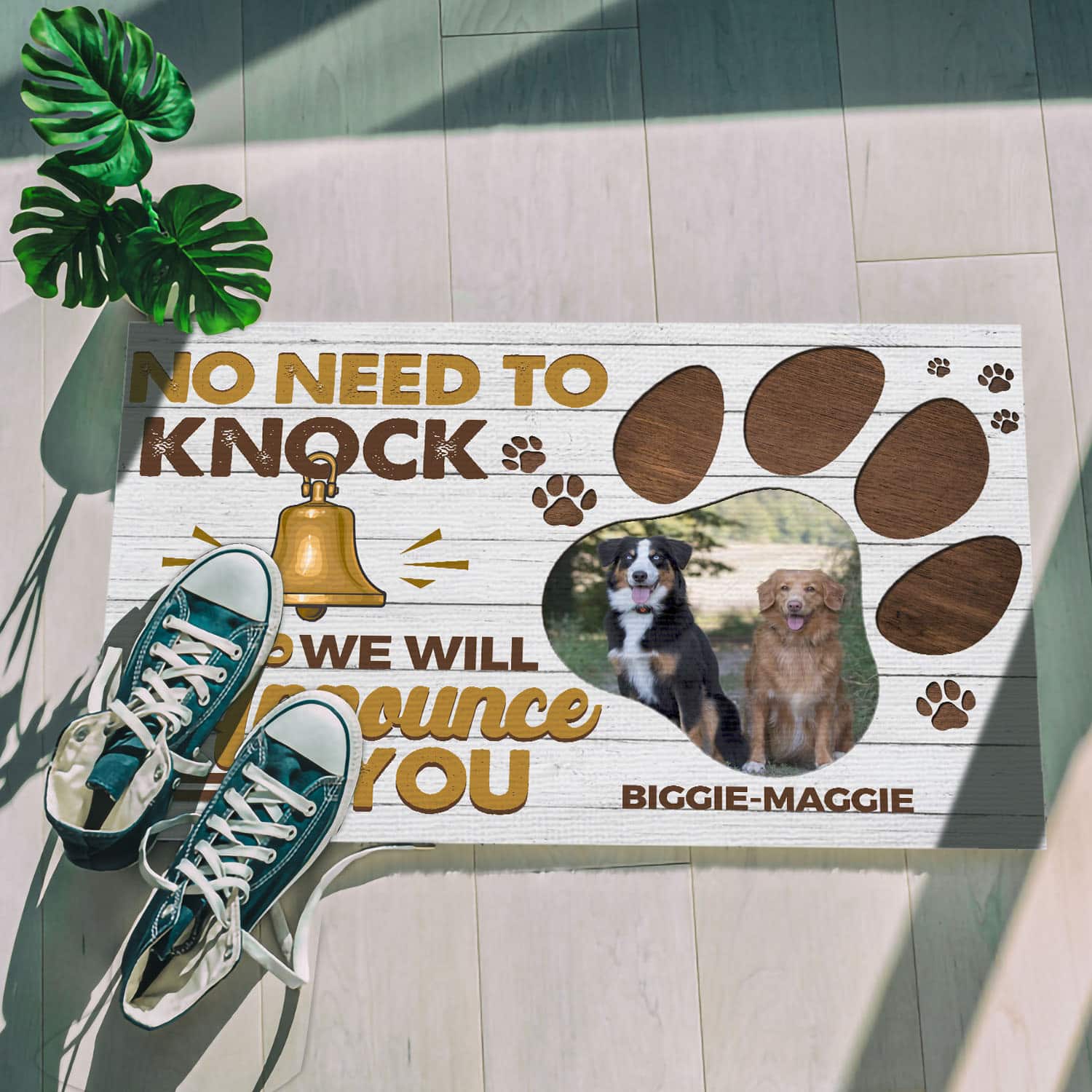 10Th. Will Announce You Doormat mockup 5