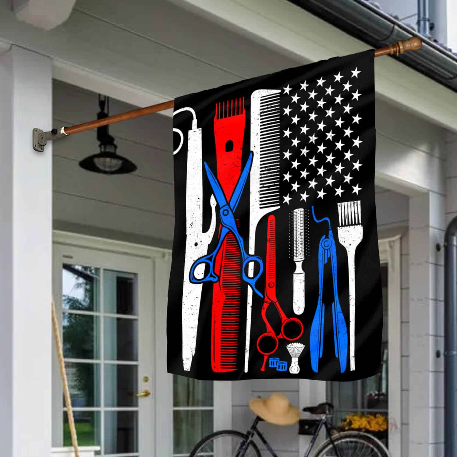 30x40 House Flag Mockup 1