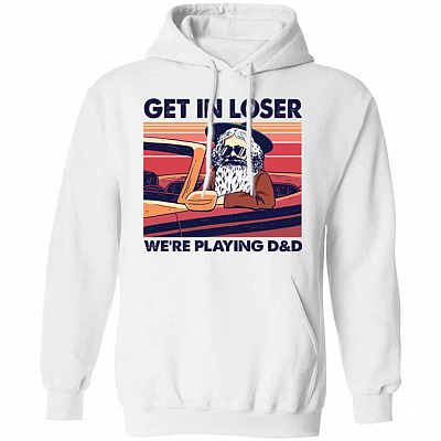 loser, White, Hoodie