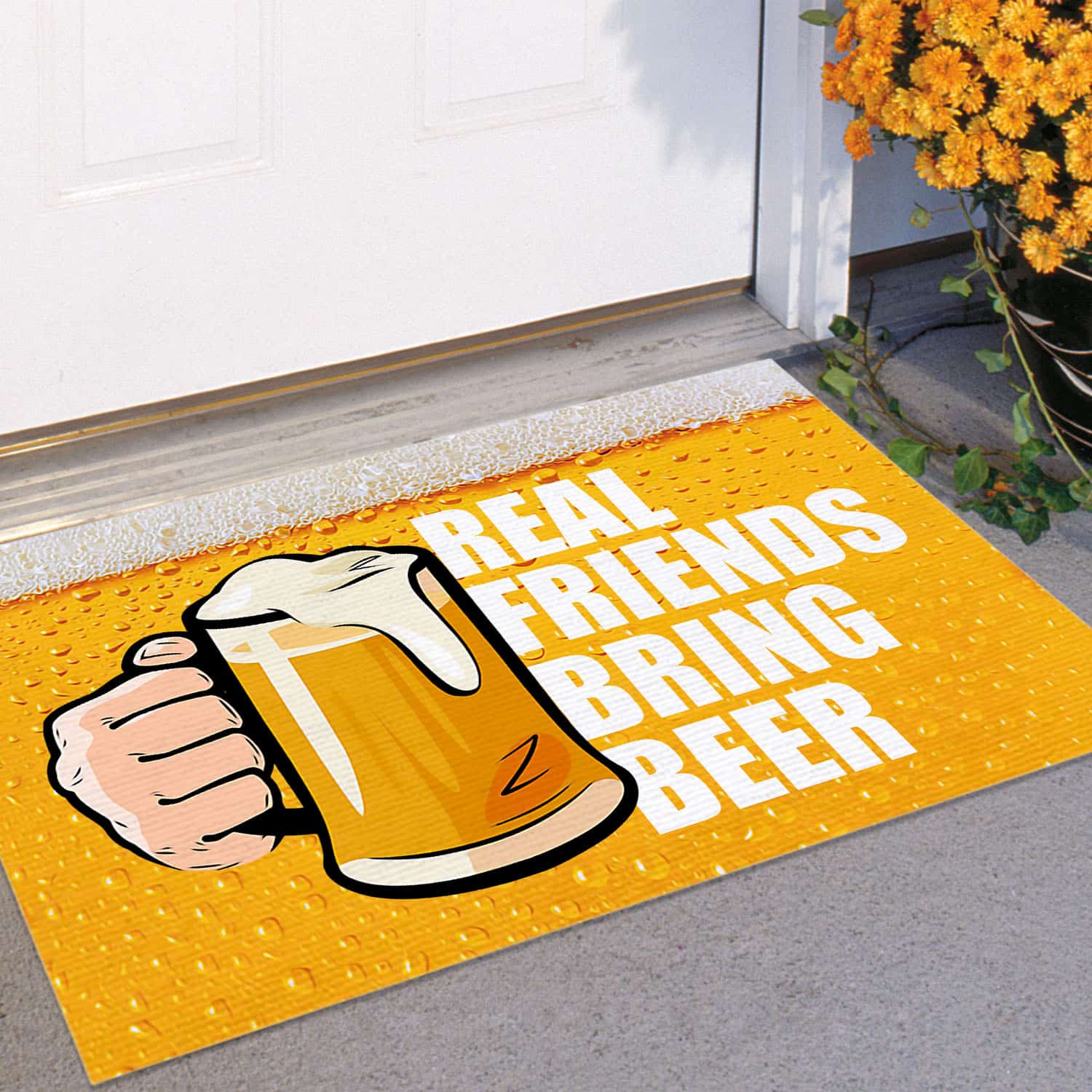 7O. Real Friends Doormat Mockup 11