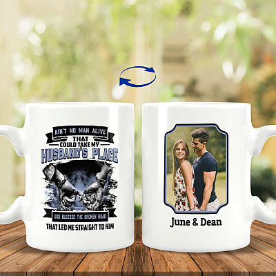 15 oz. White Mug