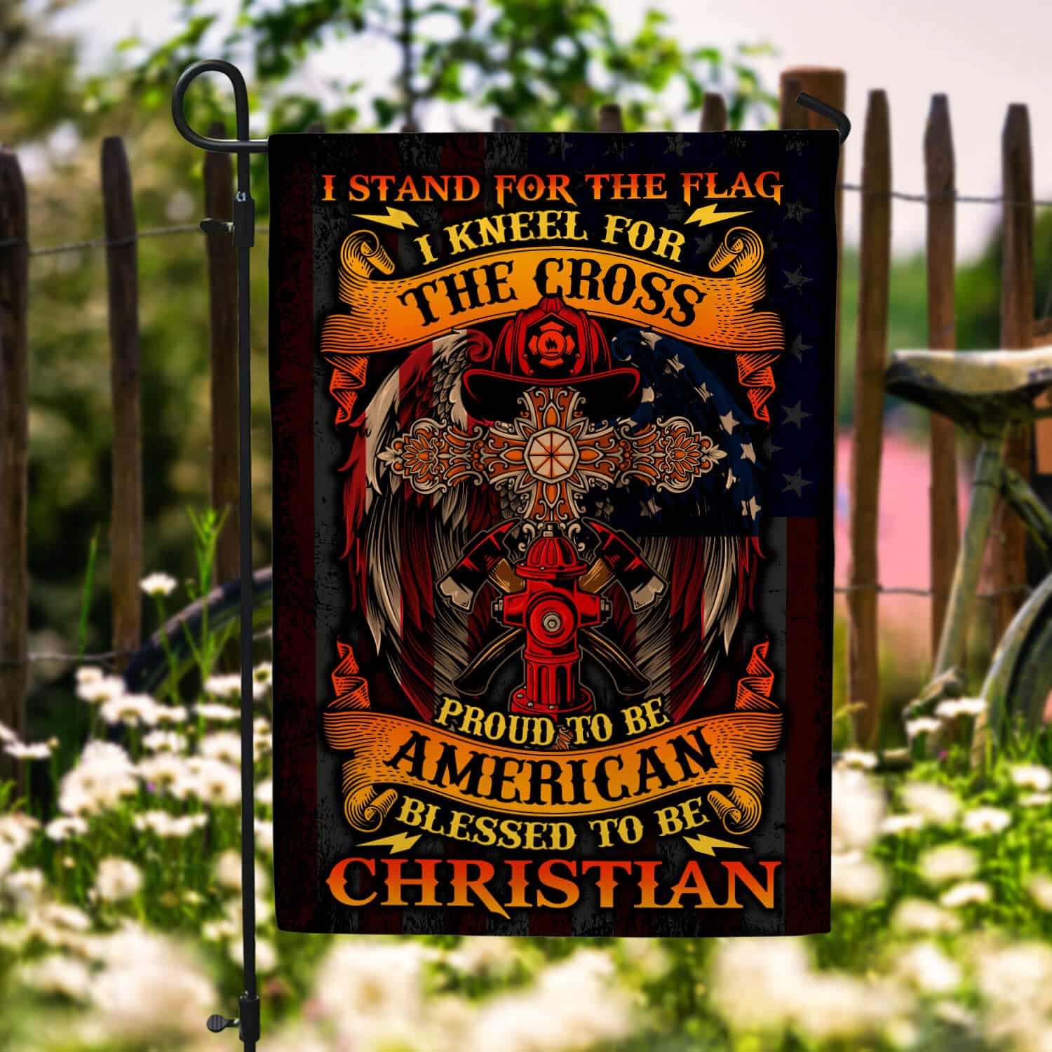 30x40 Garden Flag Mockup 6