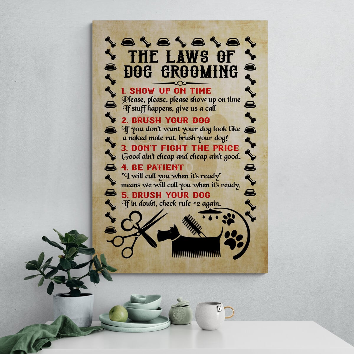 6LV. The Laws of Dog Grooming (6) mk2