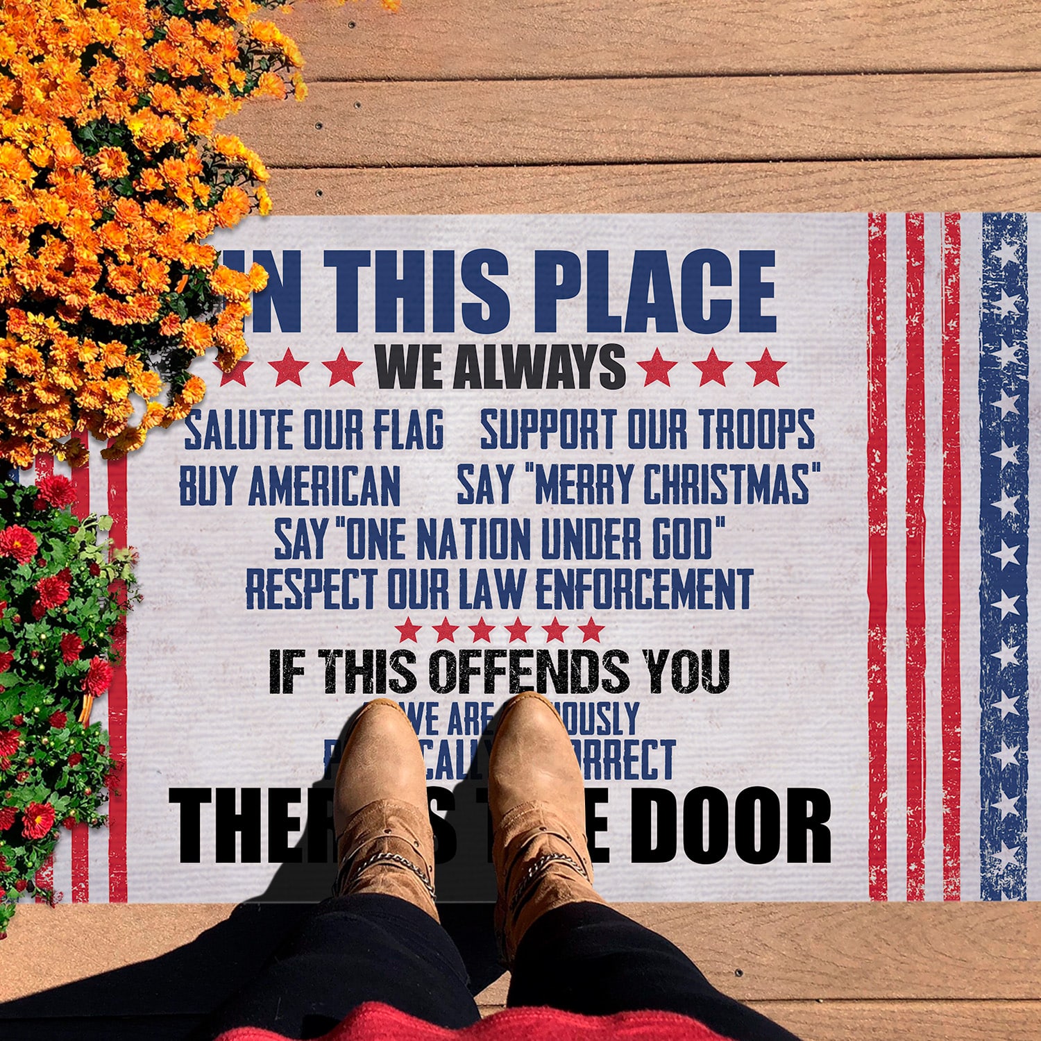 2NH. In This Place-DOORMAT (3) Doormat mockup 7