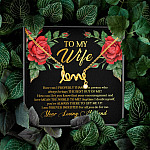 To My Wife How Can I Properly Thank the Person Who Always Bring the Best Scripted Love Pendant Necklace To My Wife How Can I Properly Thank the Person Who Always Bring the Best Scripted Love Pendant Necklace