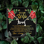 To My Wife How Can I Properly Thank the Person Who Always Bring the Best Scripted Love Pendant Necklace To My Wife How Can I Properly Thank the Person Who Always Bring the Best Scripted Love Pendant Necklace