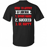 Annoy a Liberal Shirt, Black, Unisex T-Shirt