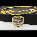 Personalized Couple Name To My Shieldmaiden Always Remember I Love You Viking Warrior Saying Heart Necklace
