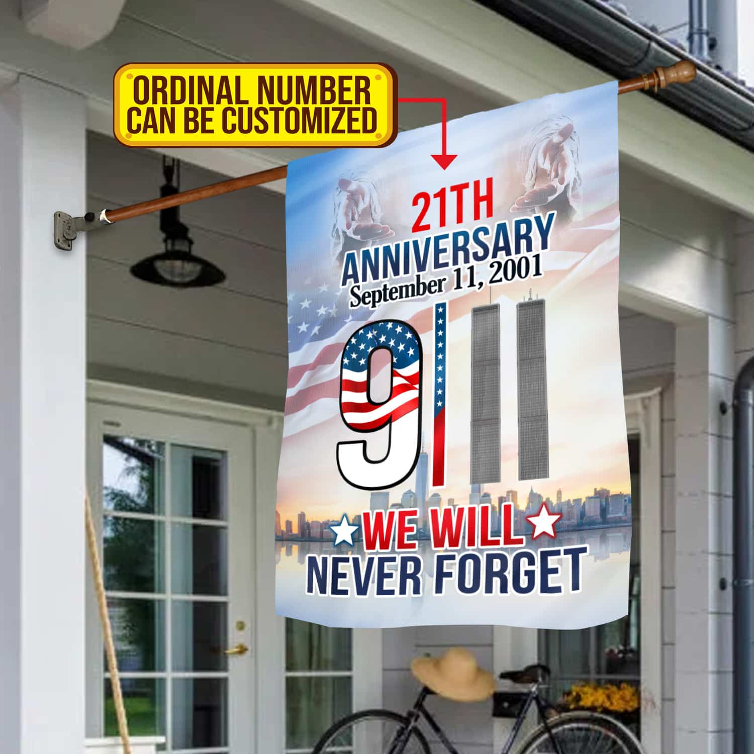 3VT. We Will Never Forget flag mk1