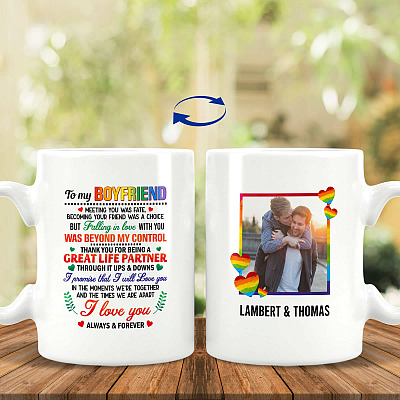 15 oz. White Mug