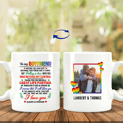 11 oz. White Mug