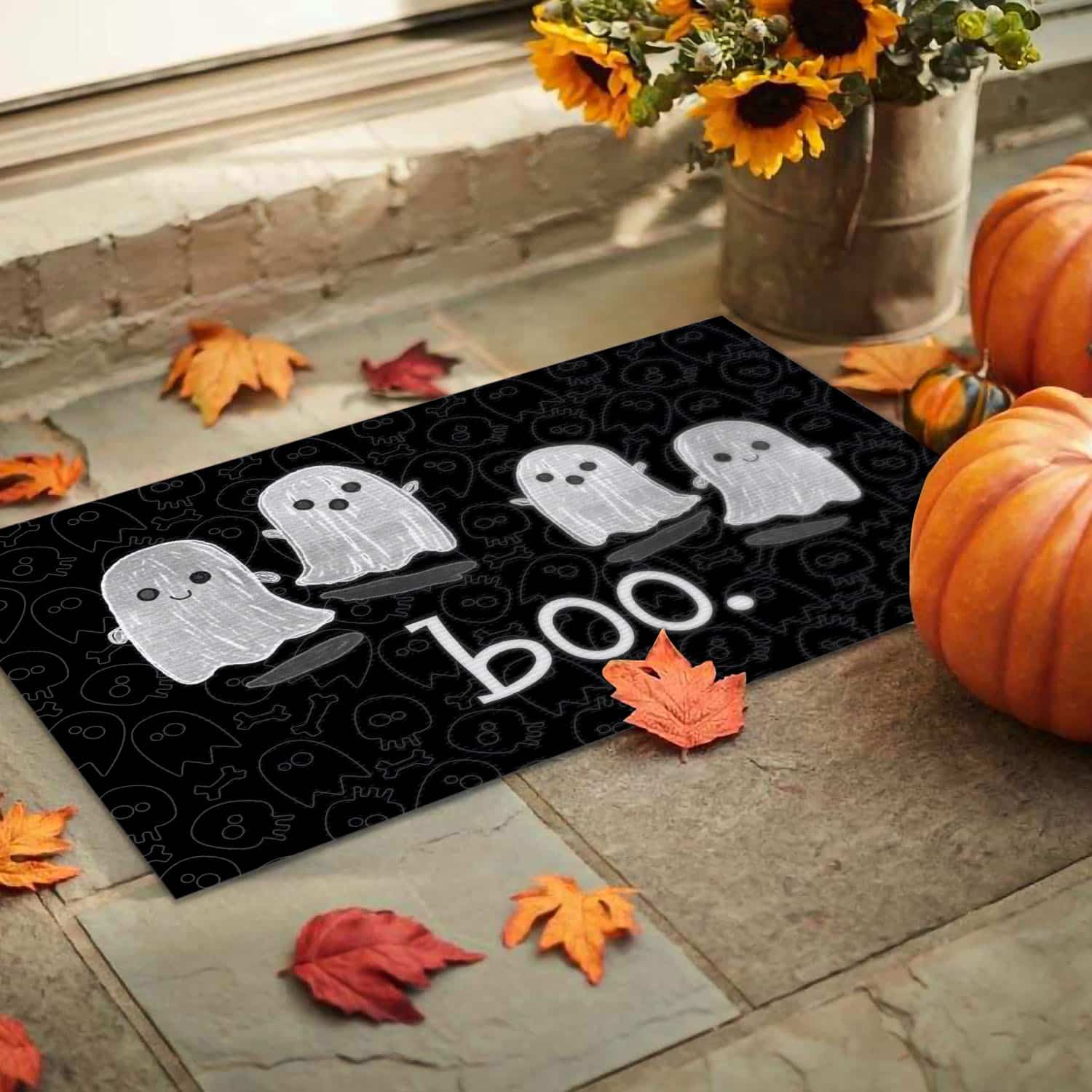 1O. Boo Ghost Doormat mockup 9