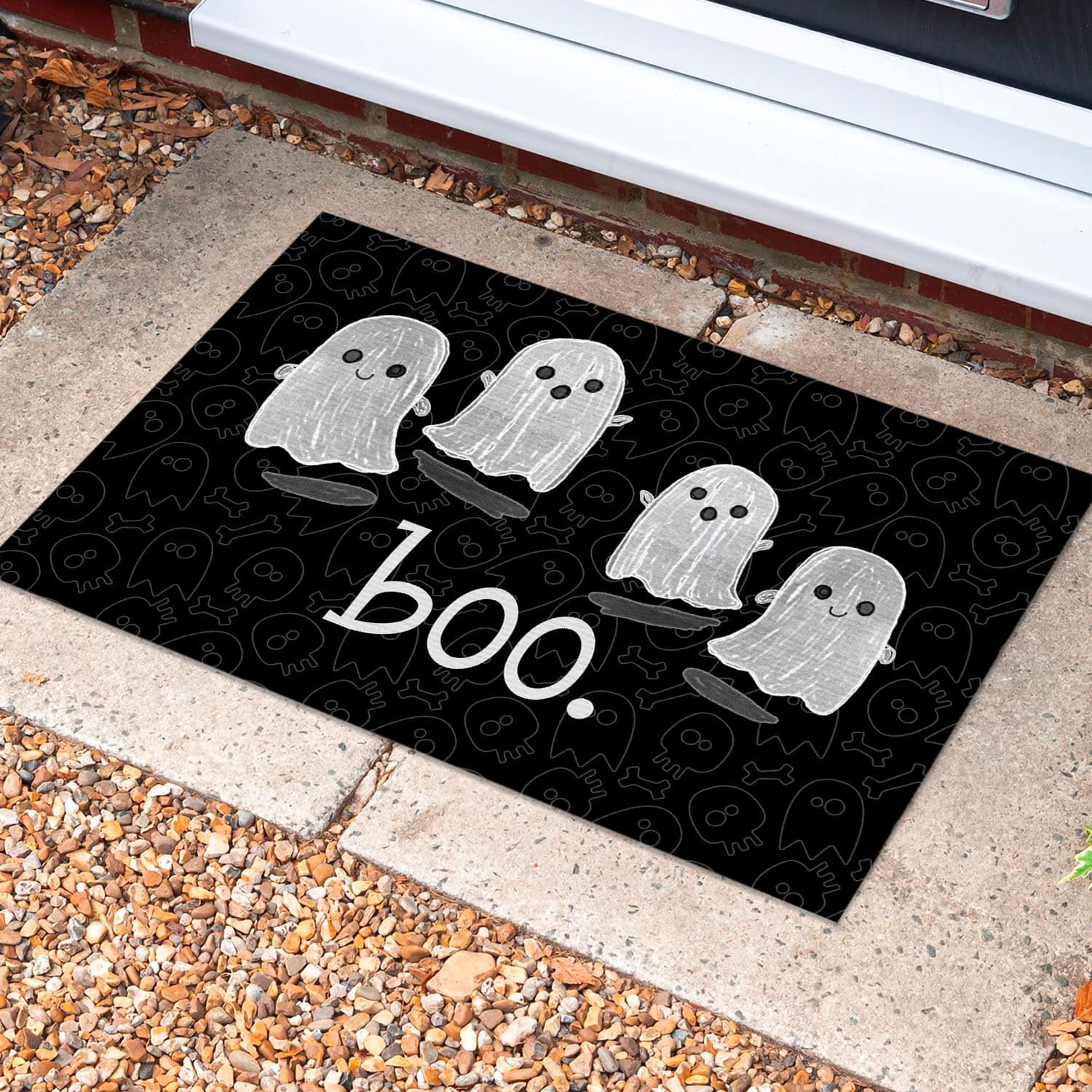 1O. Boo Ghost Doormat Mockup 10
