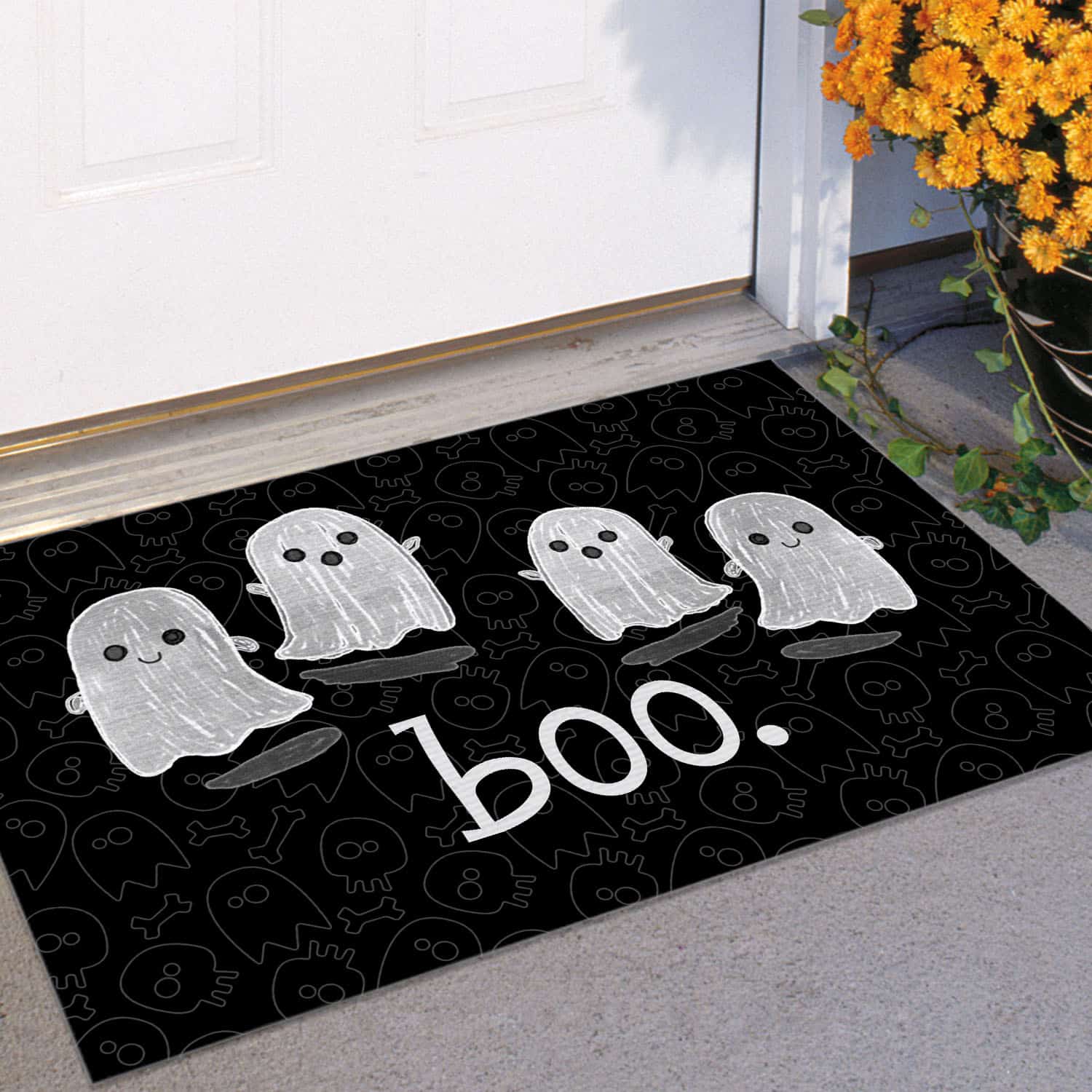 1O. Boo Ghost Doormat Mockup 11