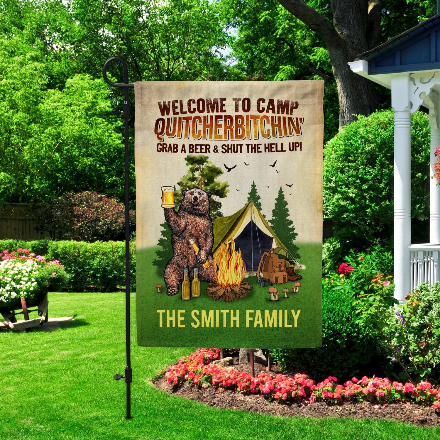 6KNG. Quitcherbitchin Sample Garden Flag Mockup 2