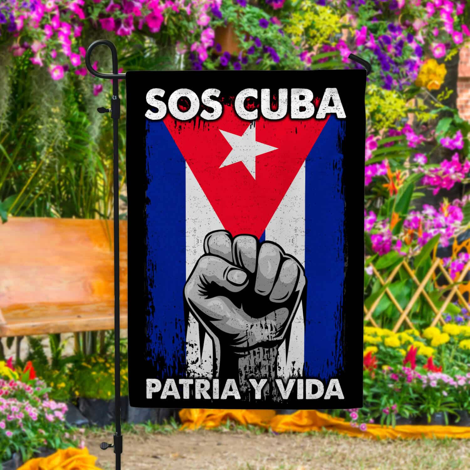 30x40 Garden Flag Mockup 4