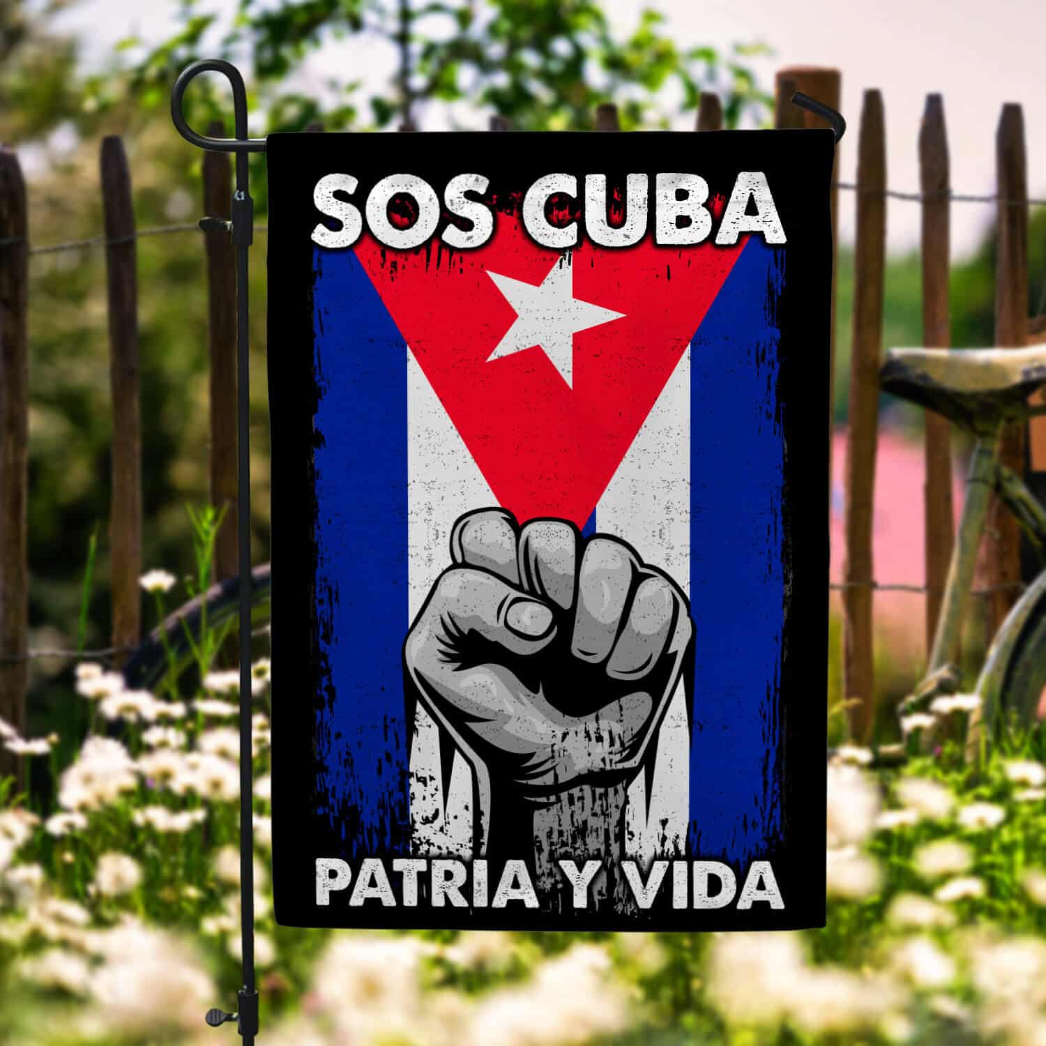 30x40 Garden Flag Mockup 6