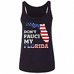 florida, Black, Ladies Tank Top