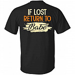 lost, Black, Unisex T-Shirt