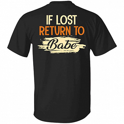 lost, Black, Unisex T-Shirt
