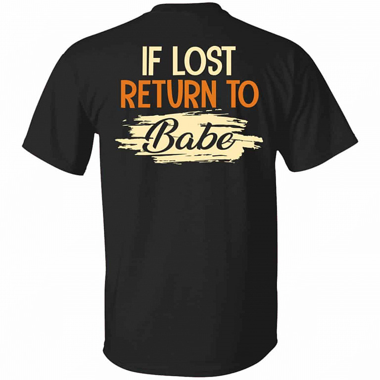 lost, Black, Unisex T-Shirt