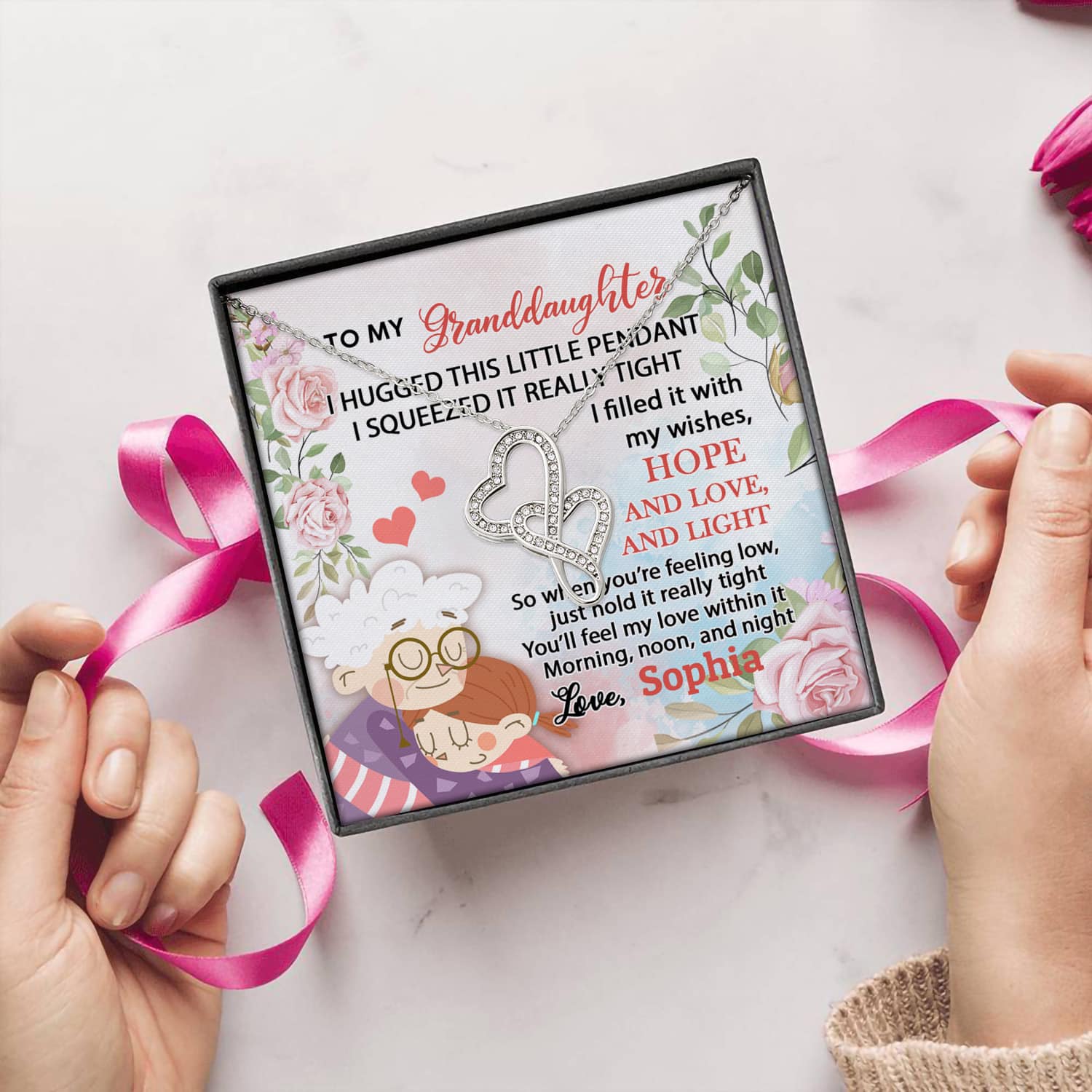 Necklace Mockup 5 (Hand)