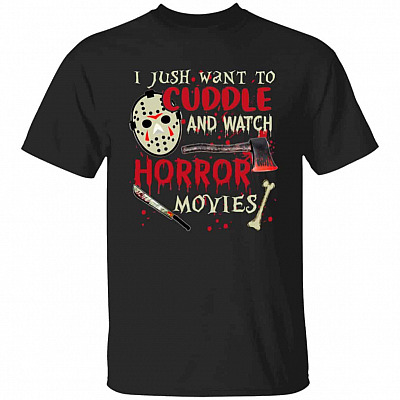 horror t, Black, Unisex T-Shirt