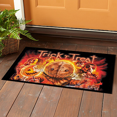 Alternative view of Sam Trick 'r Treat Entrance Indoor Outdoor Doormat - Indoor Outdoor Decorative Doormat